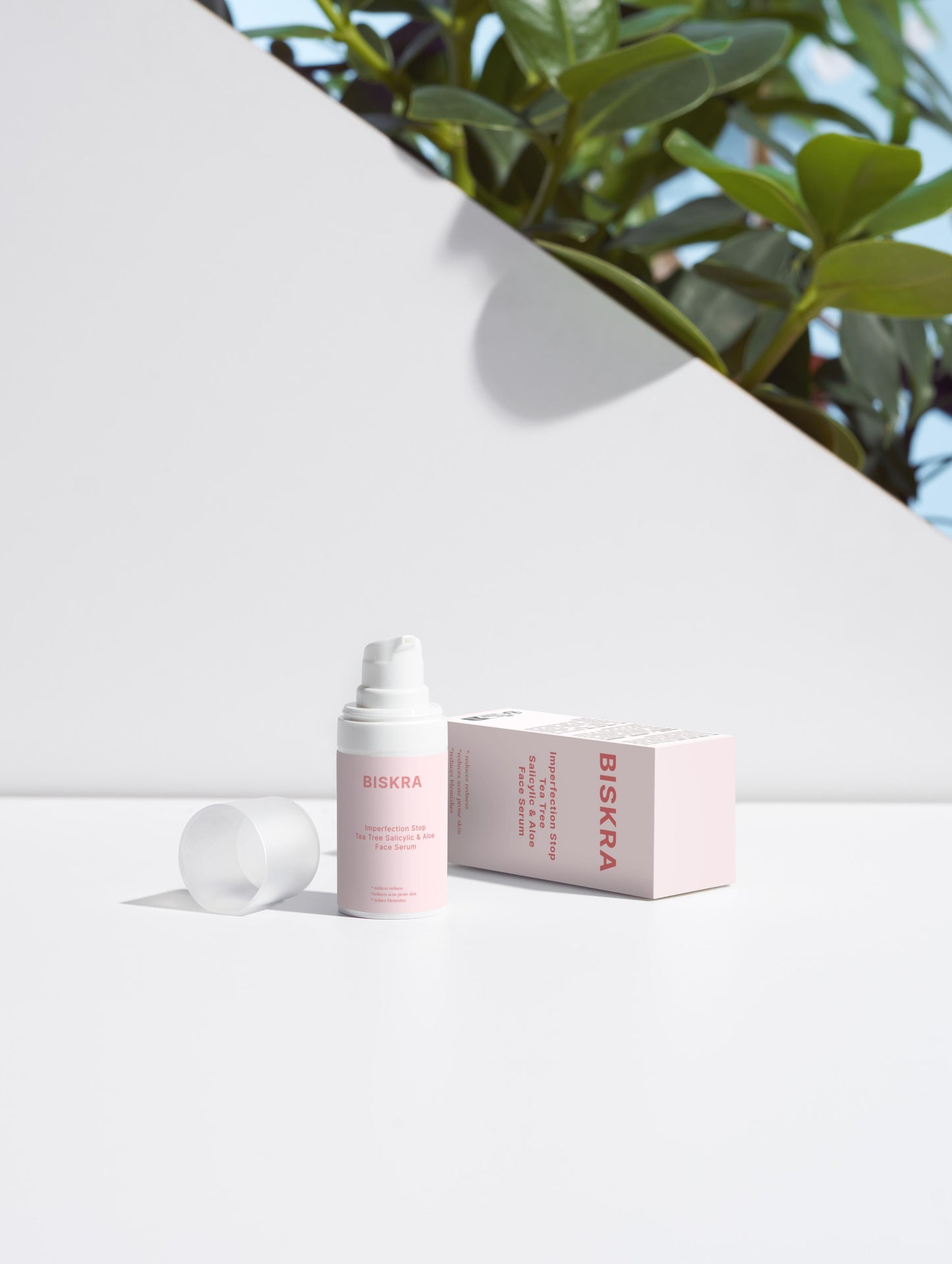 Clearer Skin Solution: A refreshing serum that combines tea tree oil and salicylic acid to tackle blemishes and provide smoother, healthier skin.