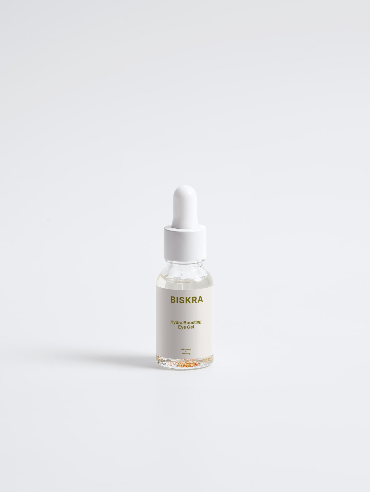 "Hydra Boosting Eye Gel – Luxury firming and depuffing eye treatment in elegant packaging"
