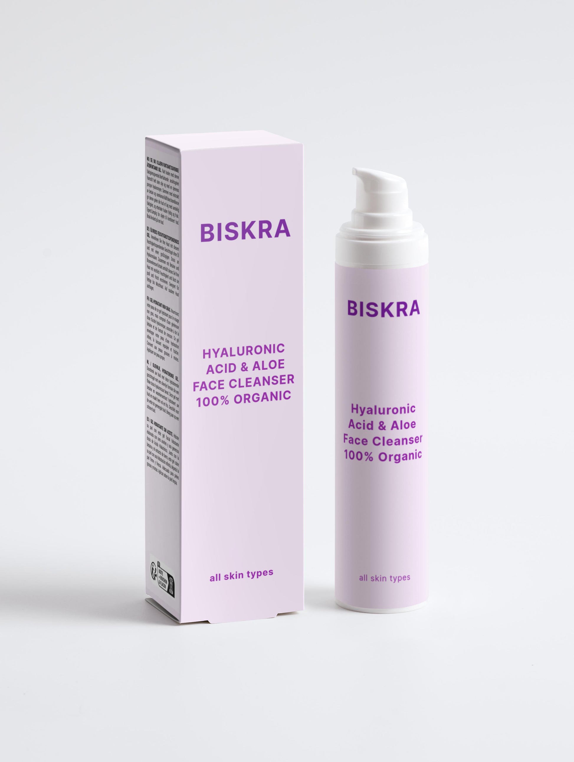A graphic illustrating key ingredients such as hyaluronic acid and betaine used in Hydra Active Complex Face Gel.