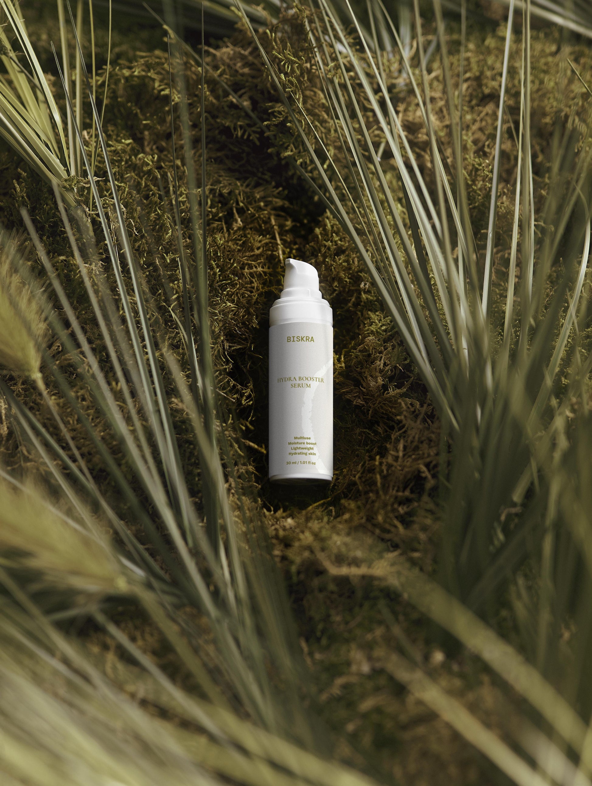 Premium face serum infused with cloudberry, peony, and rose water
