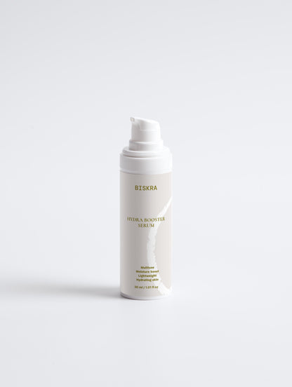High-end skincare product with hyaluronic acid and botanical extracts